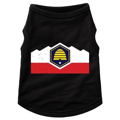 State Flag Of Utah New 2024 Beehive Design Doggie Tank