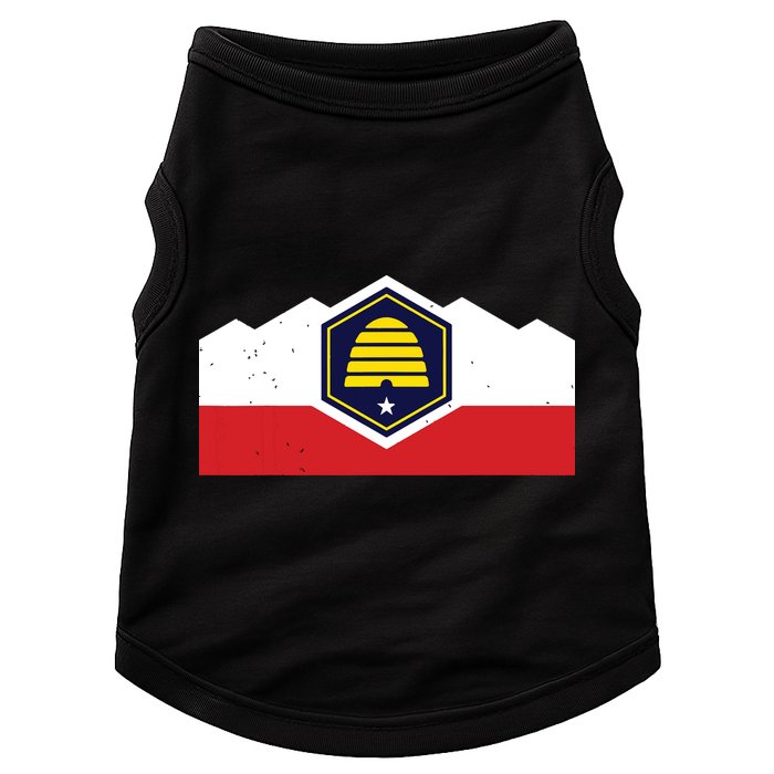 State Flag Of Utah New 2024 Beehive Design Doggie Tank