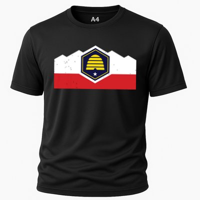 State Flag Of Utah New 2024 Beehive Design Performance Shirt