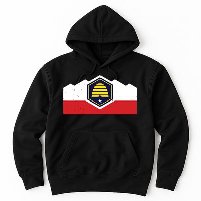 State Flag Of Utah New 2024 Beehive Design Hoodie