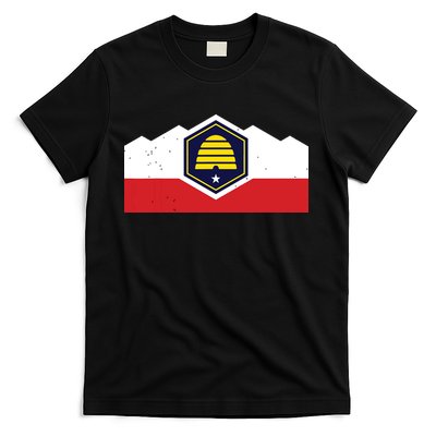 State Flag Of Utah New 2024 Beehive Design T-Shirt