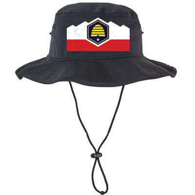State Flag Of Utah New 2024 Beehive Design Bucket Hat
