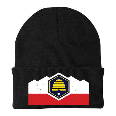 State Flag Of Utah New 2024 Beehive Design Beanie
