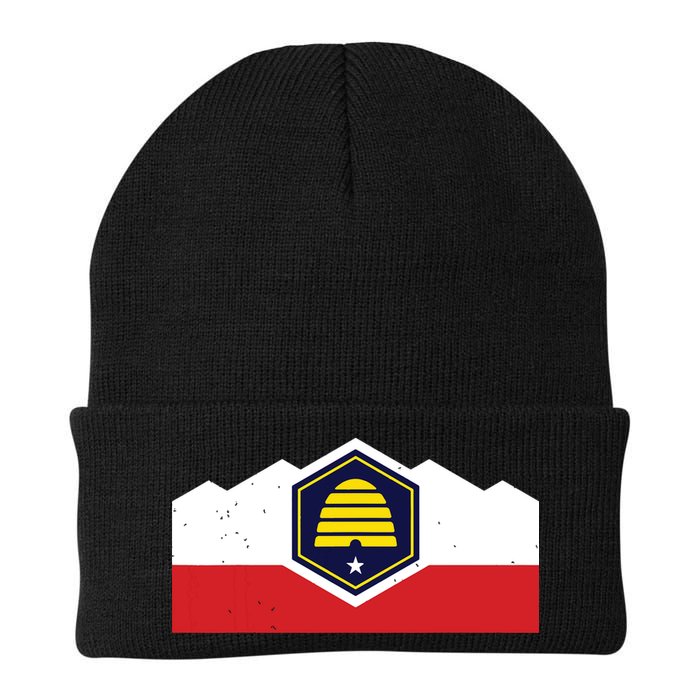 State Flag Of Utah New 2024 Beehive Design Beanie