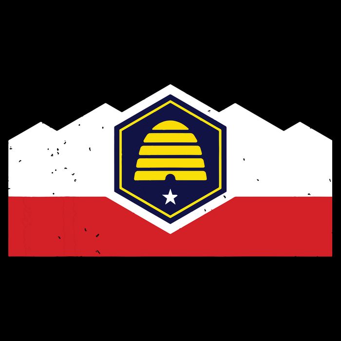 State Flag Of Utah New 2024 Beehive Design Visor