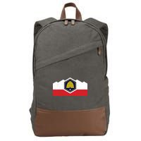 State Flag Of Utah New 2024 Beehive Design Cotton Canvas Backpack