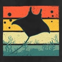 Stingray Funny Ocean Animal Adult Drive Performance Visor
