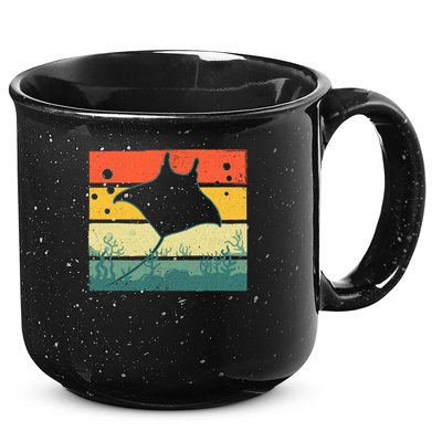 Stingray Funny Ocean Animal 15oz Campfire Ceramic Mug