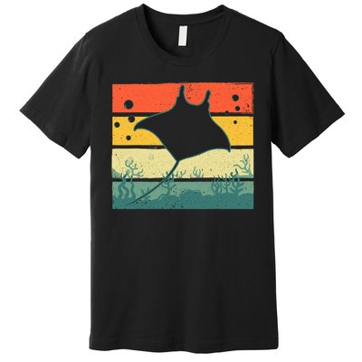 Stingray Funny Ocean Animal Premium T-Shirt