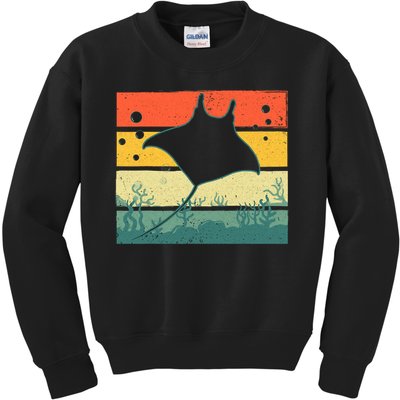 Stingray Funny Ocean Animal Kids Sweatshirt