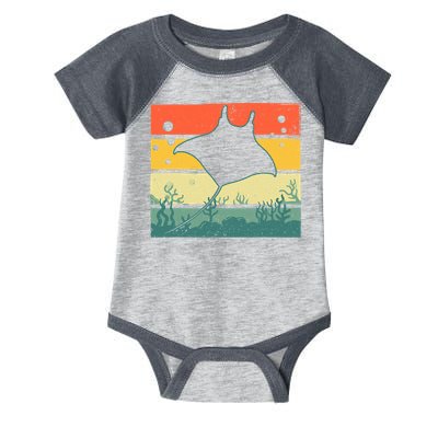 Stingray Funny Ocean Animal Infant Baby Jersey Bodysuit