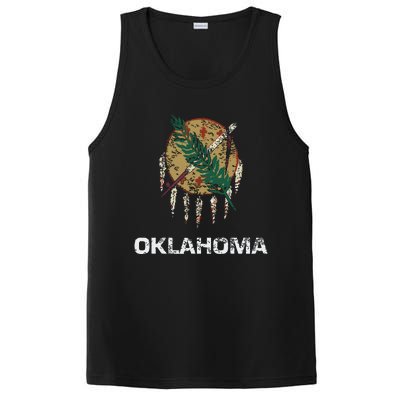 State Flag Of Oklahoma Tulsa Norman Oklahoma City PosiCharge Competitor Tank