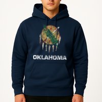 State Flag Of Oklahoma Tulsa Norman Oklahoma City Hoodie