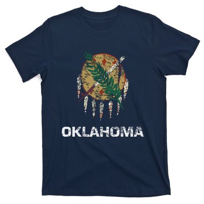 State Flag Of Oklahoma Tulsa Norman Oklahoma City T-Shirt