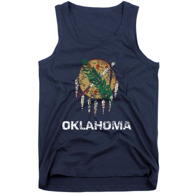 State Flag Of Oklahoma Tulsa Norman Oklahoma City Tank Top