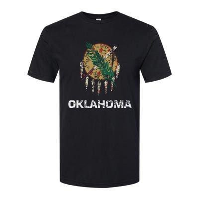 State Flag Of Oklahoma Tulsa Norman Oklahoma City Softstyle CVC T-Shirt