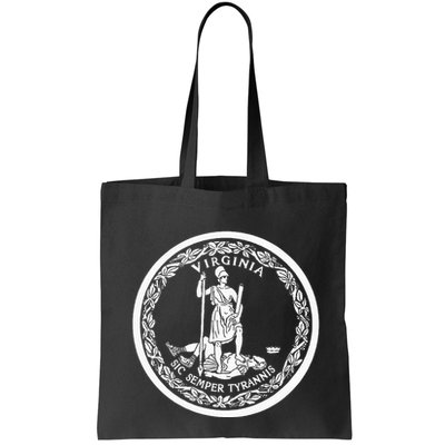 State Flag Of Virginia Seal Roanoke Richmond Norfolk Bag