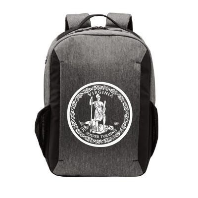State Flag Of Virginia Seal Roanoke Richmond Norfolk Vector Backpack