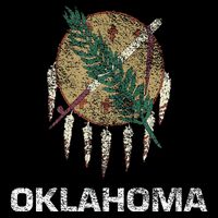STATE FLAG OF OKLAHOMA TULSA NORMAN OKLAHOMA CITY City Backpack