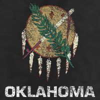STATE FLAG OF OKLAHOMA TULSA NORMAN OKLAHOMA CITY 11oz C Handle Ceramic Mug