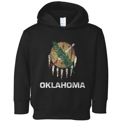STATE FLAG OF OKLAHOMA TULSA NORMAN OKLAHOMA CITY Toddler Hoodie