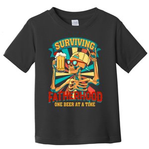 Surviving Fatherhood One Beer At A Time Toddler T-Shirt