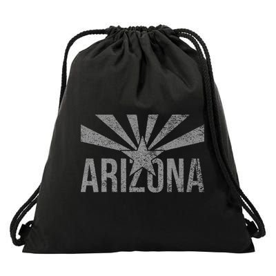 STATE FLAG OF ARIZONA PHOENIX SEDONA Drawstring Bag