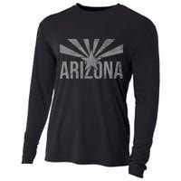 STATE FLAG OF ARIZONA PHOENIX SEDONA Cooling Performance Long Sleeve Crew