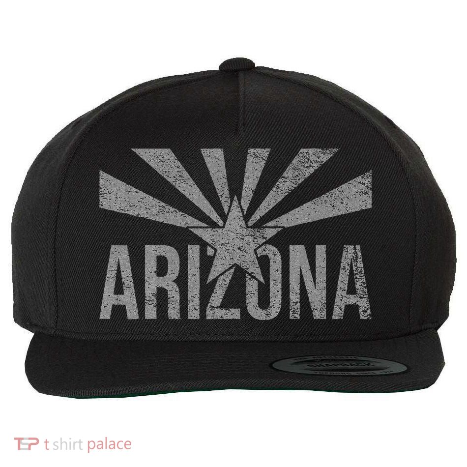 STATE FLAG OF ARIZONA PHOENIX SEDONA Wool Snapback Cap
