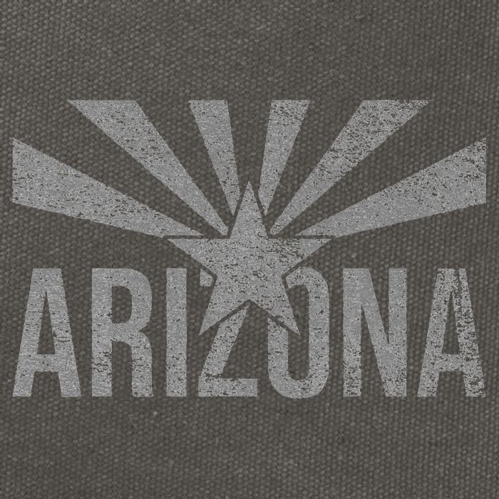STATE FLAG OF ARIZONA PHOENIX SEDONA Cotton Canvas Backpack