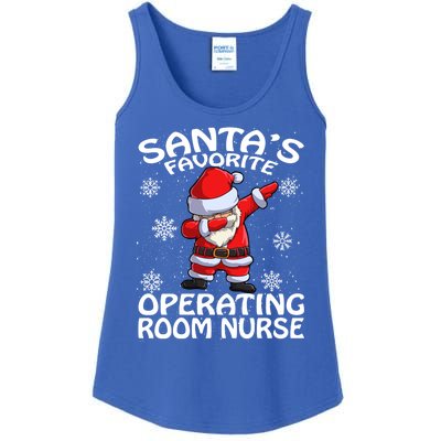 Santas Favorite Operating Room Nurse Christmas Gift Ladies Essential Tank