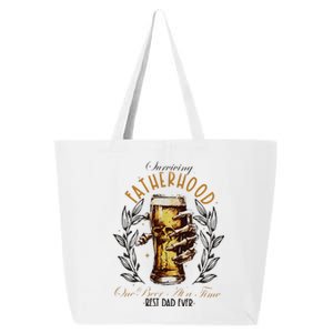 Surviving Fatherhood One Beer At A Time Best Dad Ever 25L Jumbo Tote