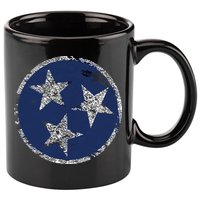 State Flag Of Tennessee 11oz C Handle Ceramic Mug