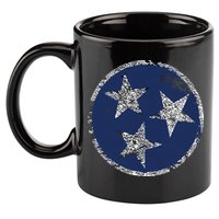 State Flag Of Tennessee 11oz C Handle Ceramic Mug