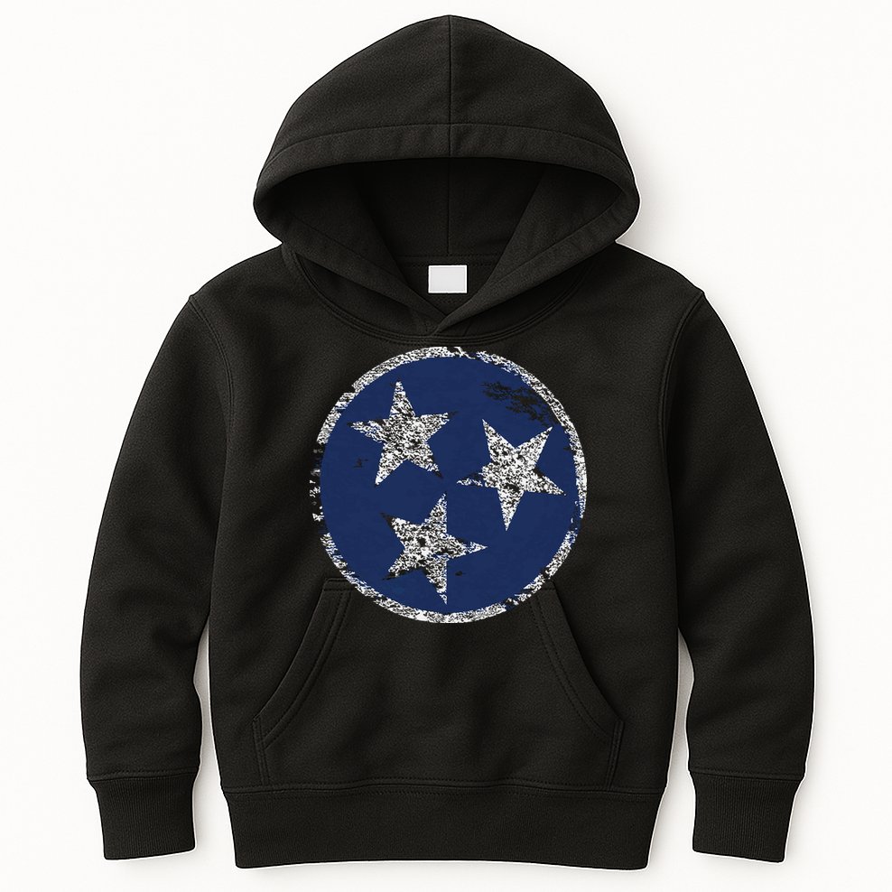 State Flag Of Tennessee Kids Hoodie