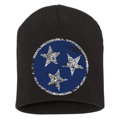 State Flag Of Tennessee Short Acrylic Beanie