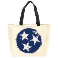 State Flag Of Tennessee Zip Tote Bag
