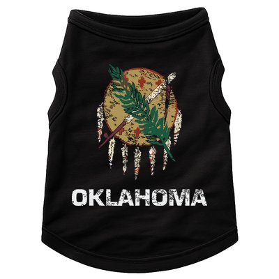 State Flag Of Oklahoma Tulsa Norman Oklahoma City Doggie Tank