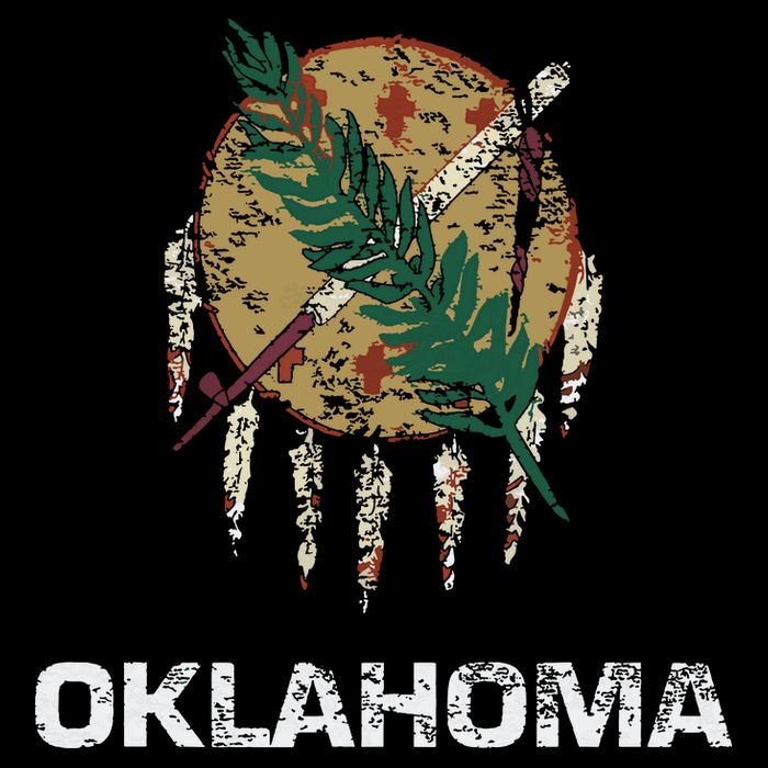 State Flag Of Oklahoma Tulsa Norman Oklahoma City Backpack