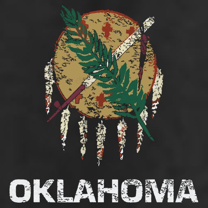 State Flag Of Oklahoma Tulsa Norman Oklahoma City 11oz C Handle Ceramic Mug