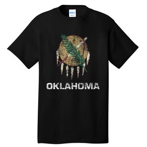 State Flag Of Oklahoma Tall T-Shirt