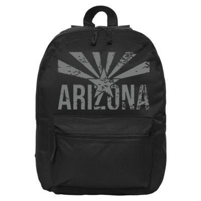 State Flag Of Arizona Phoenix Sedona 16 in Basic Backpack