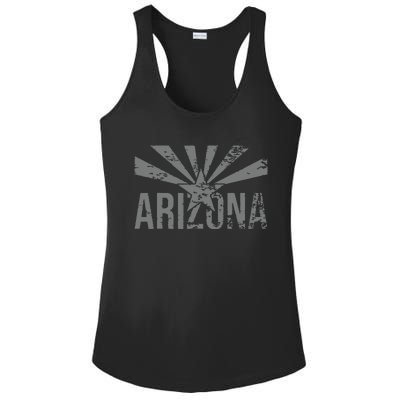 State Flag Of Arizona Phoenix Sedona Ladies PosiCharge Competitor Racerback Tank