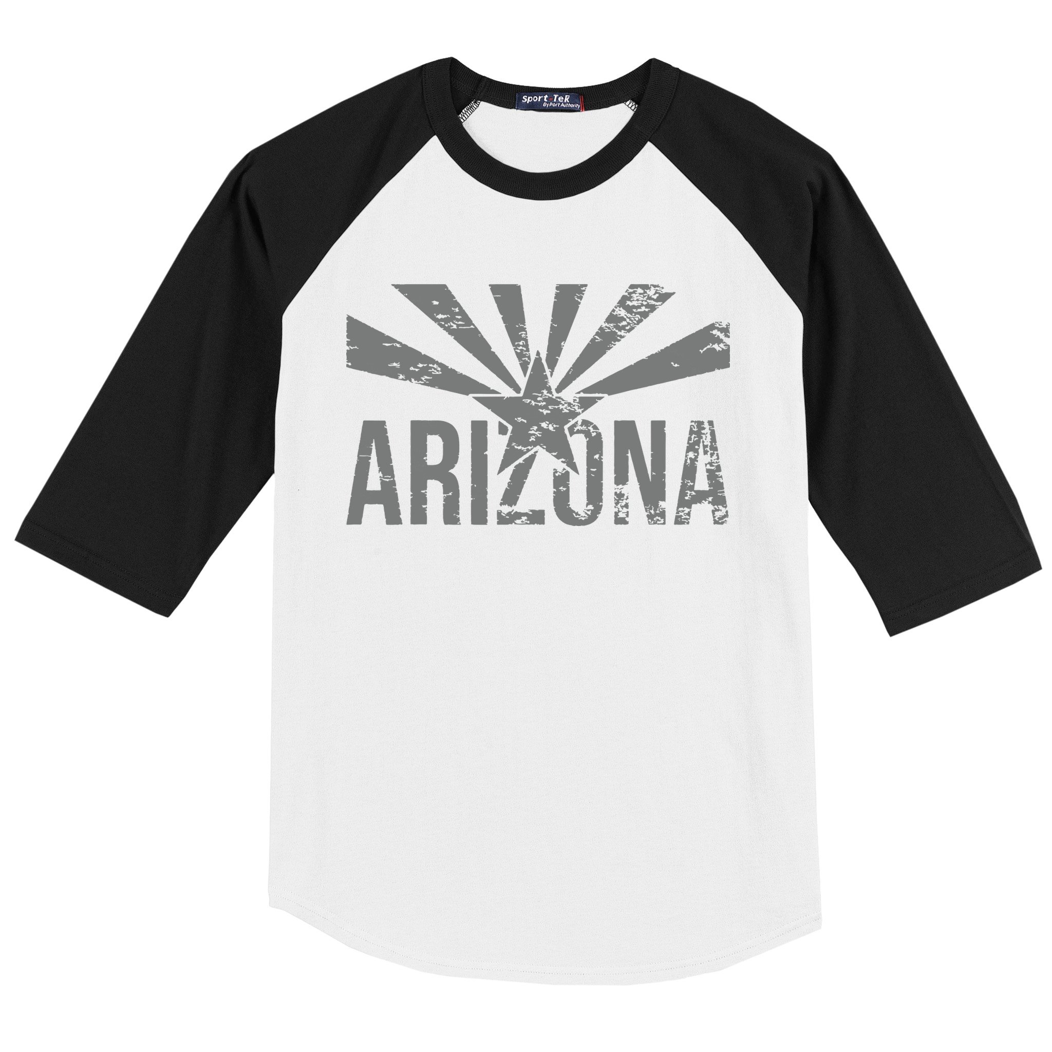 State Flag Of Arizona Phoenix Sedona Baseball Sleeve Shirt