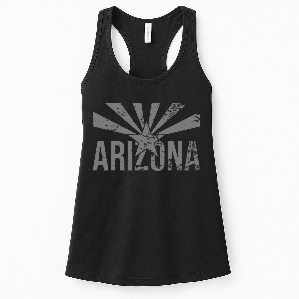 State Flag Of Arizona Phoenix Sedona Womens Tank Top