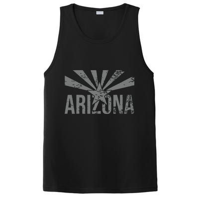 State Flag Of Arizona Phoenix Sedona PosiCharge Competitor Tank