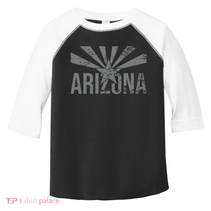 State Flag Of Arizona Phoenix Sedona Toddler Fine Jersey T-Shirt