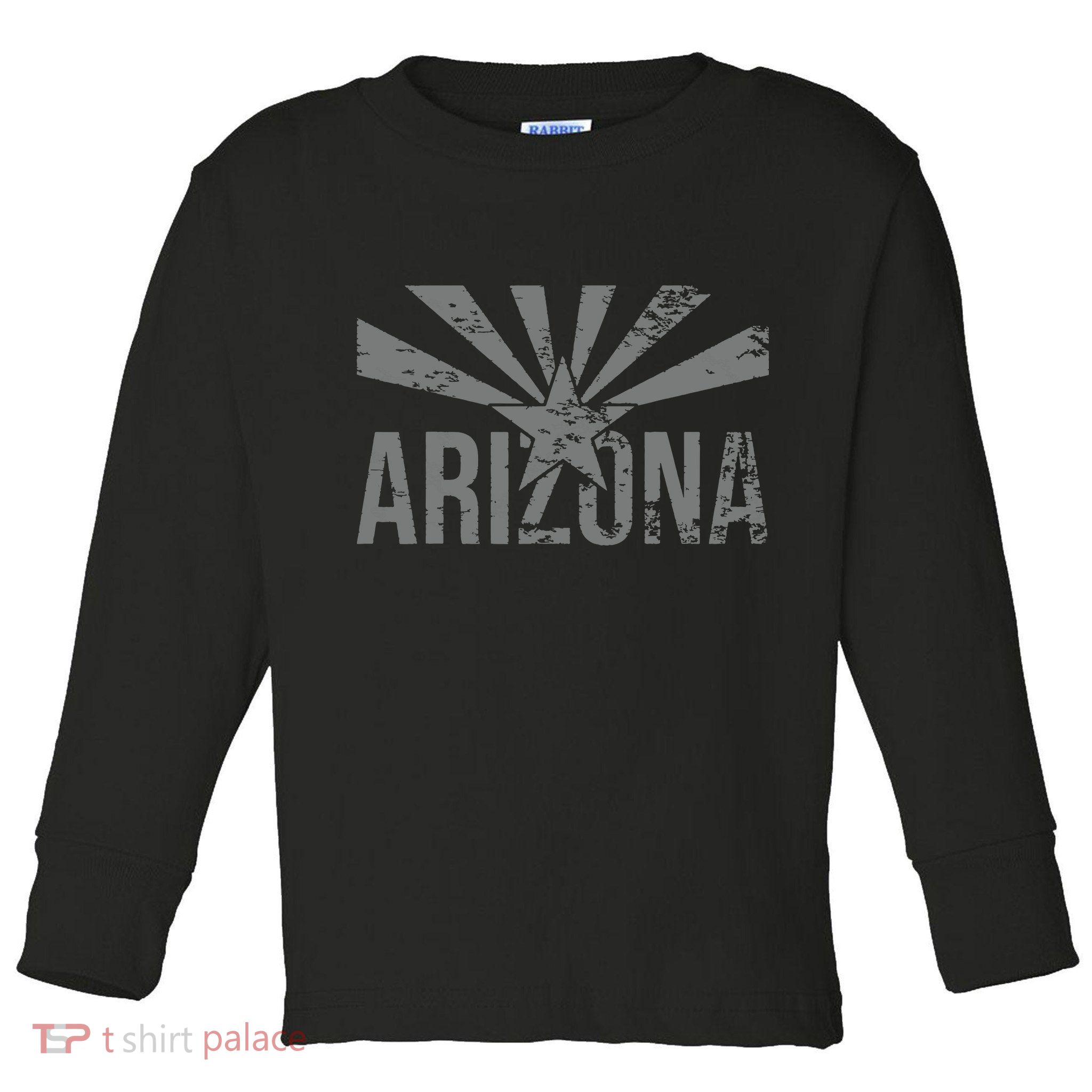 State Flag Of Arizona Phoenix Sedona Toddler Long Sleeve Shirt