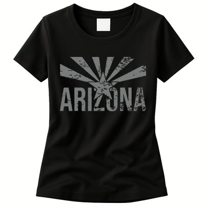 State Flag Of Arizona Phoenix Sedona Womens T-Shirt