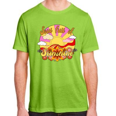 Soul Full Of Sunshine Retro Vintage Adult ChromaSoft Performance T-Shirt